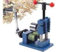 Manual Rolling Mill for Jewelry Making, Hand Crank Metal Forming Tool for Ring & Bracelet, DIY Spoon Rings