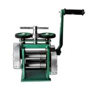 Manual Rolling Mill Machine, 3" Roller, Jewelry DIY Tool, Combo Flattening Equipment for Metal and Wire Crafting