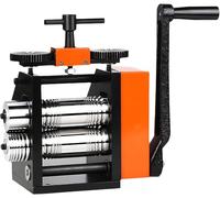 Manual Rolling Mill Machine, Adjustable Press Thickness 40mm Width Jewelry Making Tool for Sheet Metal Rolling DIY