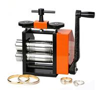 Manual Rolling Mill Machine for Jewelry Making, 4-in-1 Multi-Function Metal Sheet Roller Tool