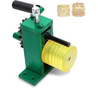 Manual Rolling Mill Machine for Jewelry Making, Hand Cranked Ring Bender Tool with Adjustable Knob, Thickened Handle Metal Forming for DIY Craft