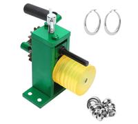 Manual Rolling Mill Machine for Ring & Bracelet Press, Groove Width 0.3-0.85mm, Iron 65mm Roller, for Gold Silver Jewelry Making