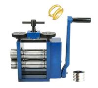 Manual Rolling Mill Machine, Jewelry Press Tabletting Tool, Manual Combination Rolling Mill, 76mm Sheet Size and Sturdy Ability, Anti-rust Workmanship, for Jewelers, Craftspeople