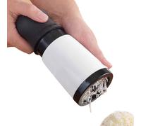 Manual Rotary Cheese Grater - Stainless Steel Kitchen Grinder Tool, Multi Functional Hard Cheese Vegetable Nut Grating Device | Cooking Dining Room Home Culinary Accessories Gadget Practical Applicati