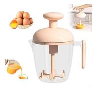 Manual Rotary Egg Beater for Home Bakers and Cooks Needing Consistent Mixing Without Electric Appliances (pink)