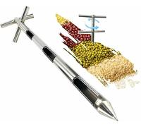 Manual Rotary Grain Sampler - No Power Required, Simple Mechanical Operation Reliable in Any Field or Warehouse Condition