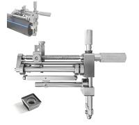 Manual Rotary PE Pipe Scraper, Aluminum Alloy Pipeline Edge Planer with Spare Cutter Head, Multi Point Auxiliary Pulley Design for Plastic Pipes