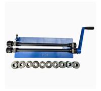 Manual Rotary Swager Machine Metal Bead Roller Set for Beading, Bending in Metalworking Projects, Heavy-Duty Tool for Crafting and Fabrication