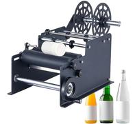 Manual Round Bottle Labeling Machine for Efficient Application Without Bubbles or Wrinkles