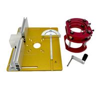Manual Router Lift KitAluminum Alloy Router Lift for Engraving ToolsDurable RustResistant Woodworking EquipmentPrecision Machining Accessories