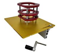 Manual Router Lift, Router Table Lift,Wooden Router Lifting Kit - Clear Scale Woodworking Tools Convenient Engraving Tools for Motors and Small Cutting Machines