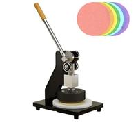 Manual Sampling Knife for Fabrics, Adjustable Height, Modular Quick Release Design, Precise Disc Cutting for Textile, Carpet, Leather, PVC, Paper