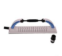 Manual Sanding Tool 70X400mm Comfortable Grip Back Groove Flexible Adjustable Drywall Hand Sander with Dust Extraction Hand Sanding Block