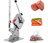 Manual Sausage Clipper,Stainless Steel plastic bag Sealing Tool， for Supermarkets,Bakeries,Cafes,Casing Diameter 50-120mm