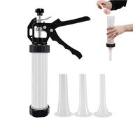 Manual Sausage Machine, Meat Filling Funnel Tubes, Capacity Determinable, Thicker Tool, Filling