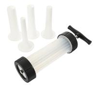 Manual Sausage Stuffer Machine with Tube for Kitchen Use White