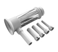 Manual Sausage Stuffer - Vertical Meat Filling Machine | Homemade Sausage Press Kit Detachable with 4 Tubes for Kitchen, Catering, Restaurant, Apartment, Breakfast, Barbac