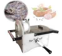 Manual Sausage Tying Machine, Stainless Steel Knotter, 50 Knots/Minute for Home or Commercial Use, Ideal for Sausages, Durable and Efficient, Easy Operation