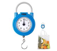 Manual Scale - ABS+chrome, Scale, High Precision | Compact & Ergonomic Travel Weight Tester, Digital Free Manual Luggage Holder For Travel, Airport Baggage Control, Pe