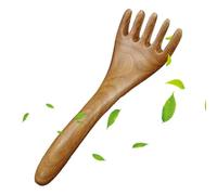 Manual Scalp Massager - Wooden Head Massage Comb with Five Claw Design, Anti-Confatie Relaxation Tool | Durable Natural Wood Scalp Comb, Head Massager