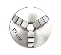Manual Scroll Mini Wood Machine Tool Chuck K01-50/63/80/100 3-jaw self-Centring 50/63/80/100mm (1.94/2.48/3.15/3.94 ft)(K01-63)