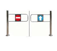 Manual Security Gate, Stainless Steel Safety Barrier for Entrances, Perfect for Shopping Malls, Playgrounds, Supermarkets & Public Spaces - Durable & Reliable