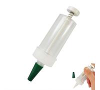 Manual Seed Dispenser Sower, Mini Handheld Plastic Seed Spreader with Spring Control, Precise Seed Planter Tool for Garden & Lawn