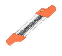 Manual Sharpener 2-in-1 Easy File Hand-held Grinder Accessories for Maintenance Premium Steel Ergonomic Handle Portable Efficient