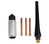 Manual Sharpener Holder for TIG Welding featuring 1/16, 3/32, 1/8 Collet Set and Long Back Cup for Easy Integration