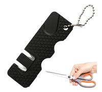 Manual Sharpener - Steak and Household Sharpening Tool | Durable Mini Sharpener for Home, Quick Edge Restoration, Safe and Stable, Perfect for Kitchen Knives, Pocket Knives