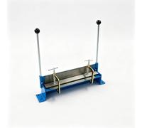 Manual Sheet Metal Bender 460mm Metal Bender Machine for 0-90° Bending Angle Max Bending Thickness 0.8mm Metal Folding Brake for Factories Workshop Home Use Q235 Steel Construction (W0.8 * 460)