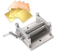 Manual Sheet Rolling Machine for Soft Metals, DIY Hand Tool for Bending Thin Materials