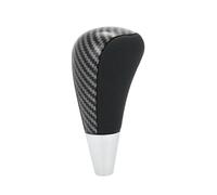 Manual Shift Knob Automatic Gear Shift Knob For Toyota Corolla For Camry For Yaris For Rav4 For Lexus IS GS LS RX ES Models(Black)(Carbon fibre Hole)