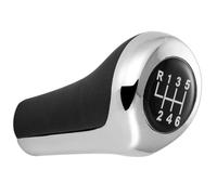 Manual Shift Knob Gear Shift Knob Sports Gearbox Lever Head For BMW E90 E91 E92 E93 E30 E32 E34 E36 E38 E39 E46 E53 E60 E63 E83 E84(Wood grain 6 Speed)(Chrome 6 Speed)