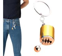 Manual Shifter Keychains,Manual Transmission Shift Gearbox Fidget Toy | Creative 6 Speed Transmission Lever Keyring, Key Fob Keychains Accessories