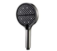 Manual Shower Spray Head | High Pressure 7-Spray Mode Shower Head | Electroplating Anti-Clog Replacement Parts for Wall Daily Restroom Home Apartment Residential Bathtub Family Elderly