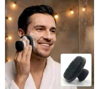 Manual Silicone Face Scrubber and Brush Soft Pore Cleansing Pad Suction Cup Handle Manual Exfoliator Tool Cheap Stuff Under 5 Dollars Bath Accessories Square Black
