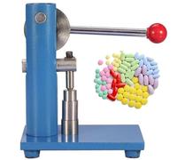 Manual Single Punch Tablet Press Machine for Powder Pill Making, Compact and Durable Tableting Tool for DIY Medicine and Herbal Supplements