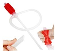 Manual Siphon Pump - 53x7.5x7.5cm Hand Operated Liquid Transfer Pump, Portable Siphon for Petrol and Motorcycle | Large Squeezing Pumps for Water Oil | Easy Transport Transfer Tool
