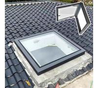 Manual Skylight for Cellar Daylight - Optimized Roof Window for Maximum Light & Ventilation Ideal for Basements Attics Home Improvements & Energy Efficiency
