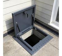 Manual Skylight Window for Roof, House Skylights for Home, Sun Room, Attic, Basement Daylighting - 80cm x 80cm