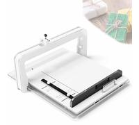 Manual Soap Cutter Machine, Handcrafted Soap Slicer with Clear Graduations and Stop Mechanism, for DIY Soap Making, Loaf, Cake Cutting