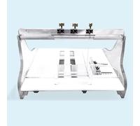 Manual Soap Cutter Machine, Stainless Steel Adjustable Thickness Slicer, Cuts Loaf Cake into 4 Pieces at Once, Perfect for DIY Baking, Soap Making, and Kitchen Use