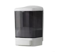Manual Soap Dispenser 1000ml Wall Mounted for Bathroom Kitchen Commercial | Large Capacity 33.8 Oz Liquid Dispenser with Non-Drip Pump and Removable Lid for Easy Refilling Wall Mounted Soap Dispenser