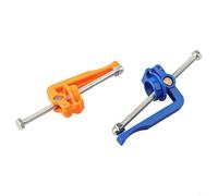 Manual Soldering Flux Paste Dispenser for 5cc 10cc Solder Paste and UV Solder Mask Oil, Extruder with Metal Screw Rod, Ergonomic Plastic Pusher