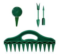 Manual Sower Garden Planting Tool Set Soil Puncher For Bonsai Ergonomic Handheld Dispenser Adjustable Depth For Uniform Vegetable Flower And Bonsai Sowing(2)