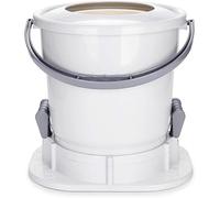 Manual Spin Dryer, Spin Dryers Only, Camping Spin Dryer for Clothes, Space Saving, Drying Machine Hand Powered for Camping Apartments Clothes(Color:White)