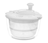 Manual Spinner - Bowl 'Lettuce Dryer, Rotary Container | 5L Salad Drying Bowl, Easy Vegetable Washing Machine, Locking Spinner for Fruits and Vegetables