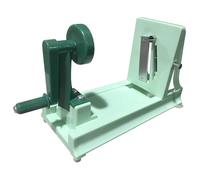 Manual Spiral Slicer, Plastic Kitchen Tool Creates Noodles/Chips, Vegetable Spiralizer, Manual Spiral Slicer Spiralizer for Potato Carrot Cucumber