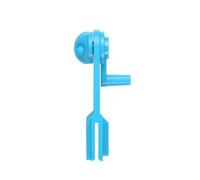 Manual Spool Winder, Lightweight Plastic Wire & Thread Rewinder with Fork Clamp for Wall or Bench Mount, Beige